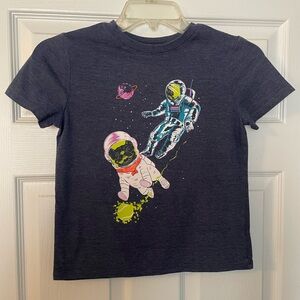 Cat & Jack Astronaut Adventure Tee - Black